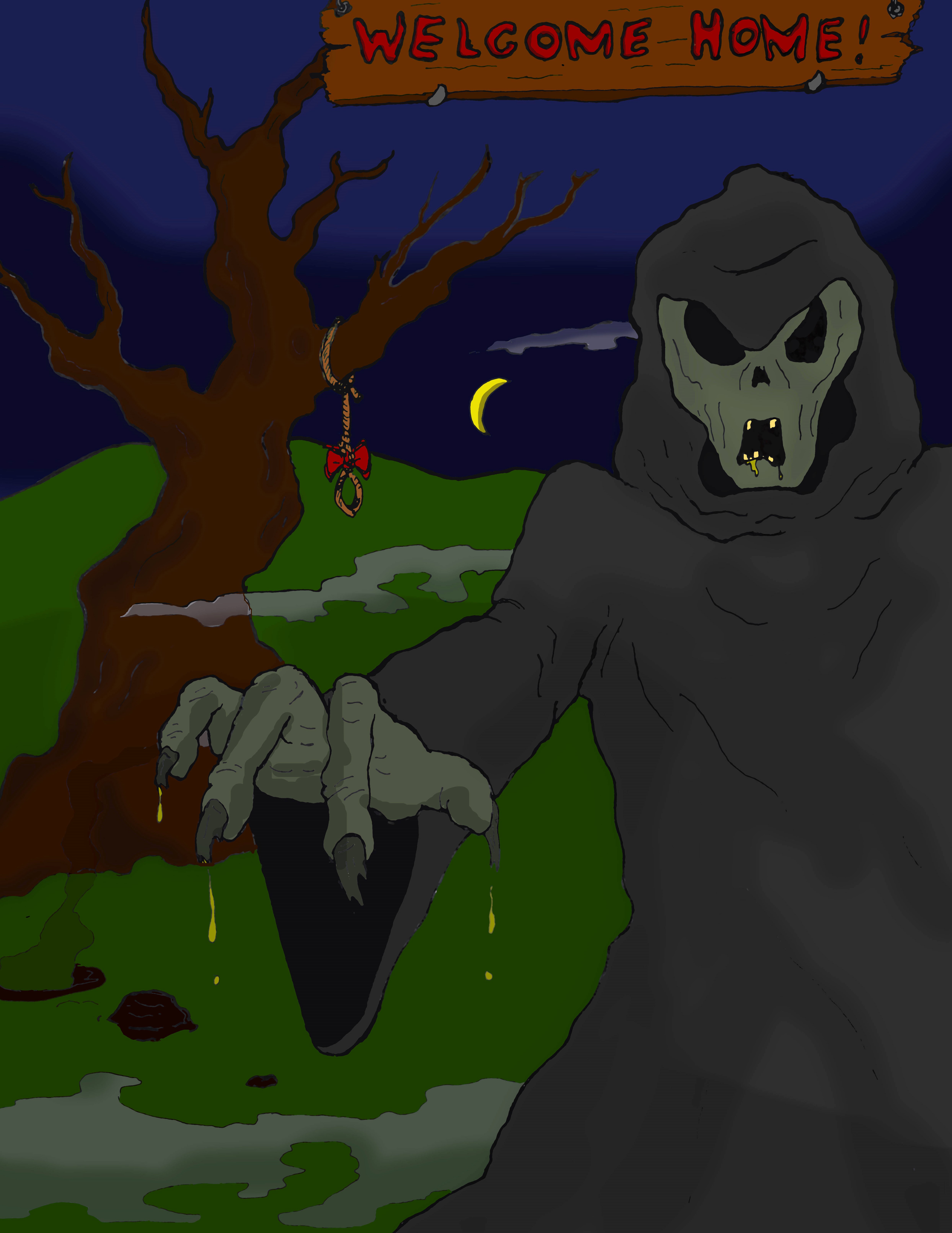 Welcome Home Medium in prog (2)