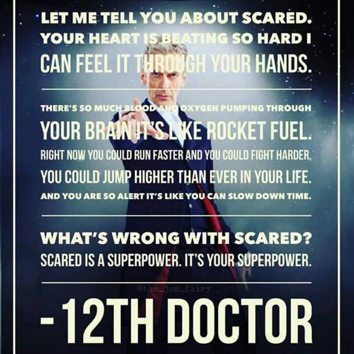 scared is a superpower