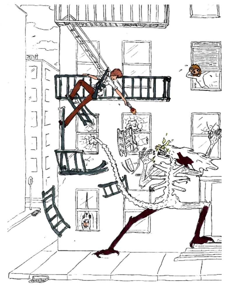 Jacob versus alien queen partial recoloring